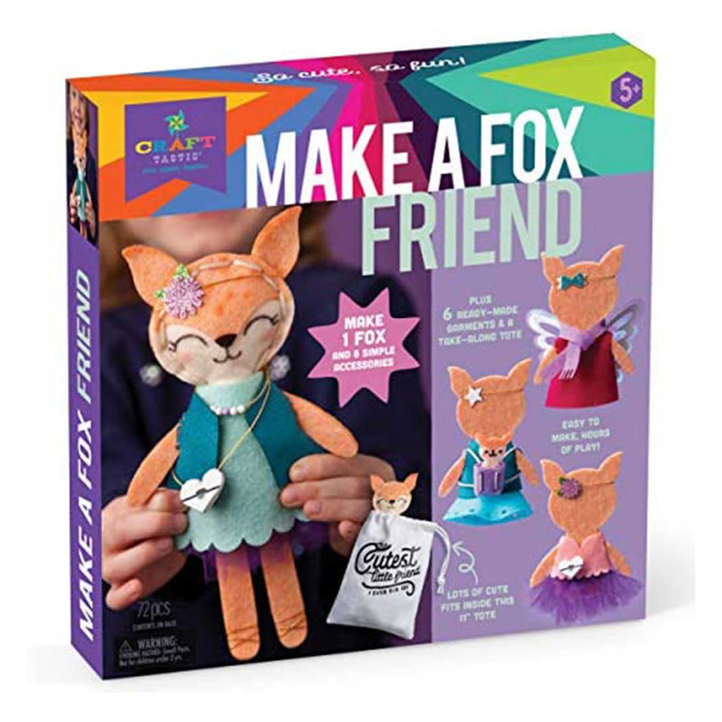 Craft Tastic Make A Fox Friend