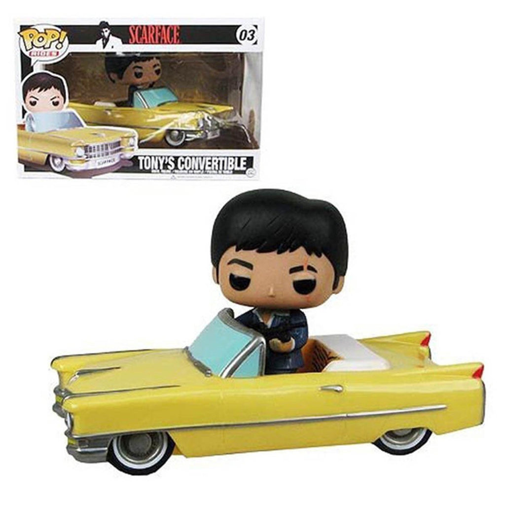 Scarface Pop Rides Tony's Convertible Vinyl Figure