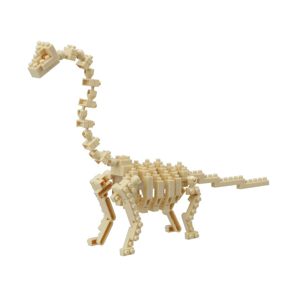 Nanoblock Brachiosaurus Skeleton Model Building Set