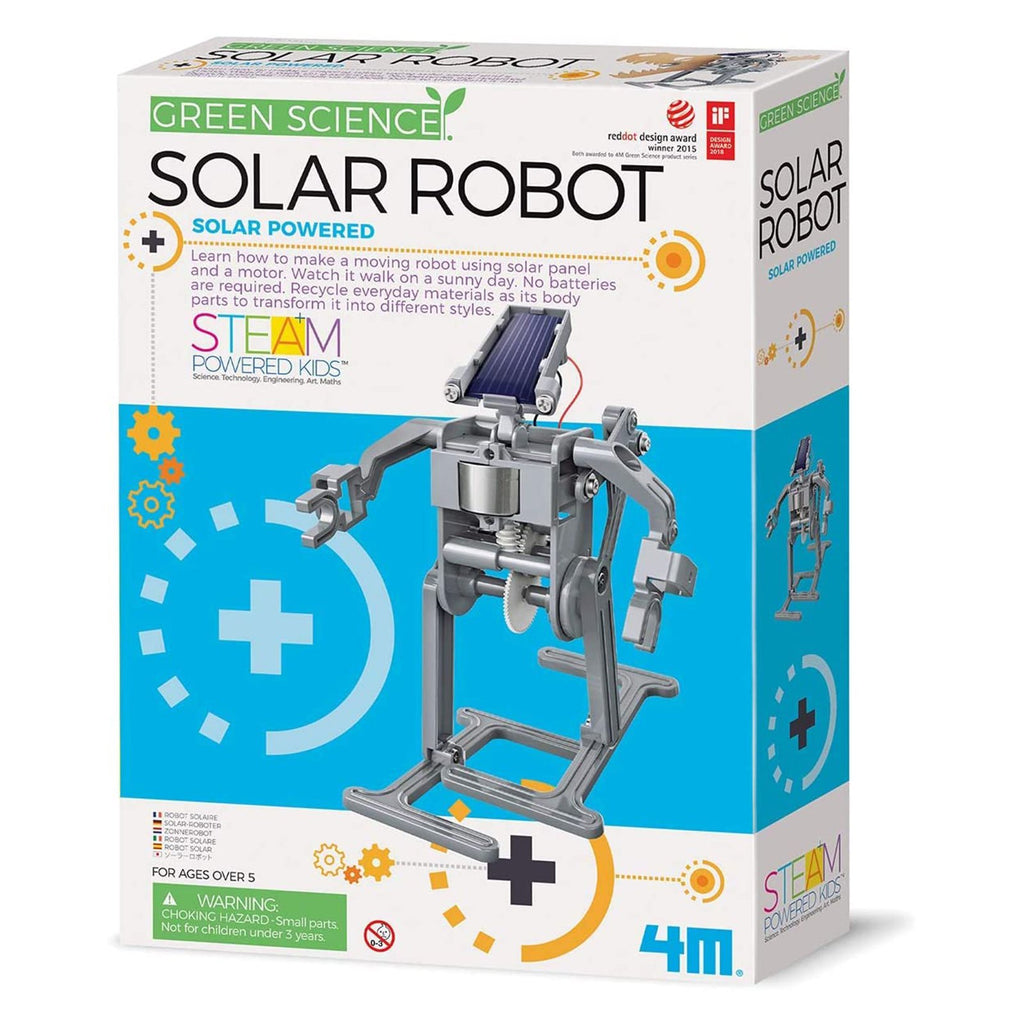 Toysmith Green Science Solar Robot Buildable Set