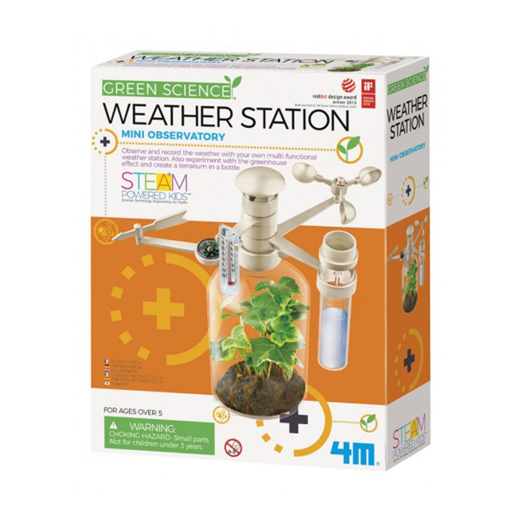 Toysmith Green Science Weather Station Mini Observatory Set|Radar Toys
