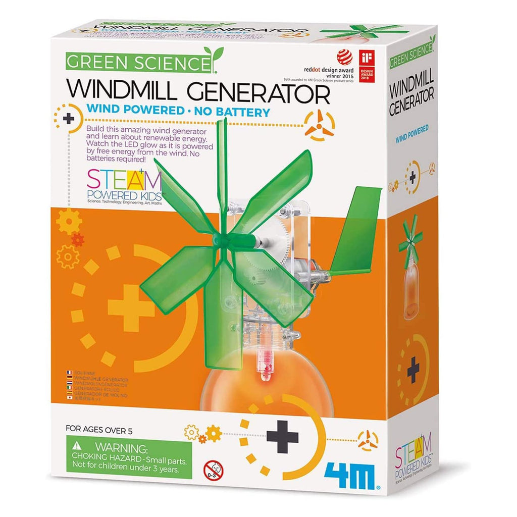 Toysmith Green Science Windmill Generator Set