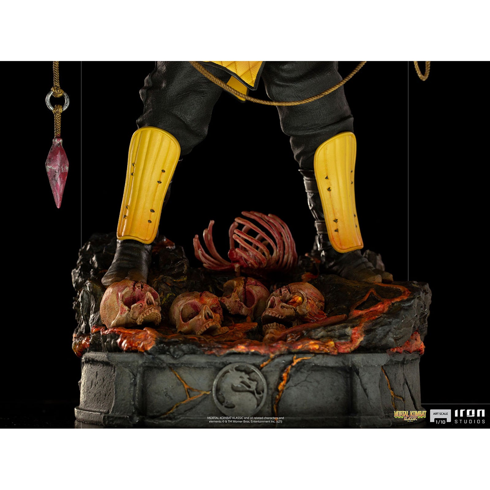 Sideshow Mortal Kombat Scorpion Iron Studios Figure | Radar Toys