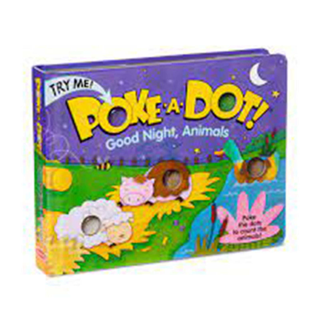 Melissa And Doug Poke-A-Dot Good Night Animals Children's Book