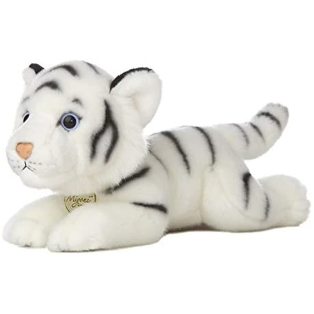 Aurora Miyoni White Tiger 11 Inch Plush Figure - Radar Toys