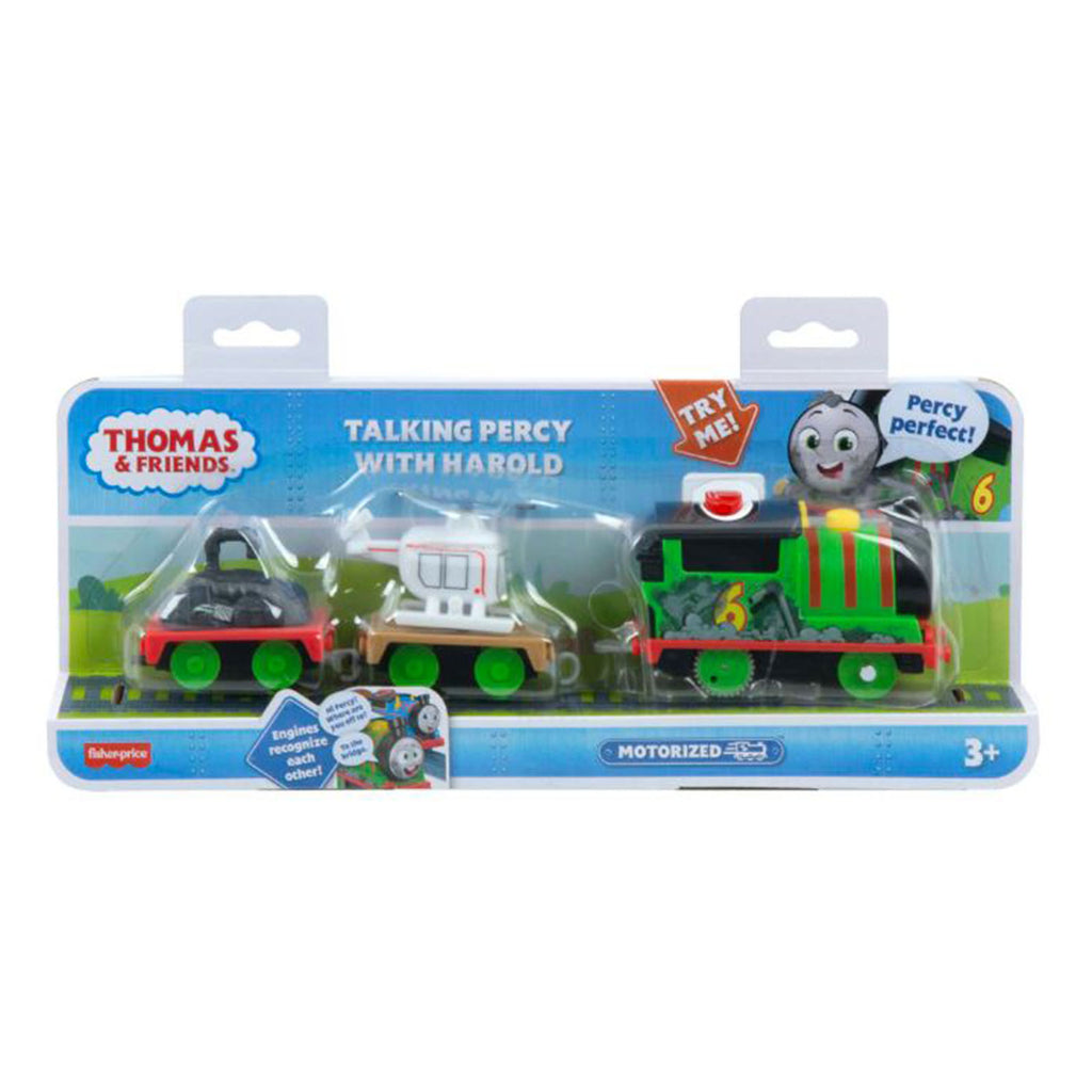 Fisher Price Thomas And Friends Talking Percy With Harold