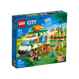 LEGO® City Farmers Market Van Building Set 60345 - Radar Toys