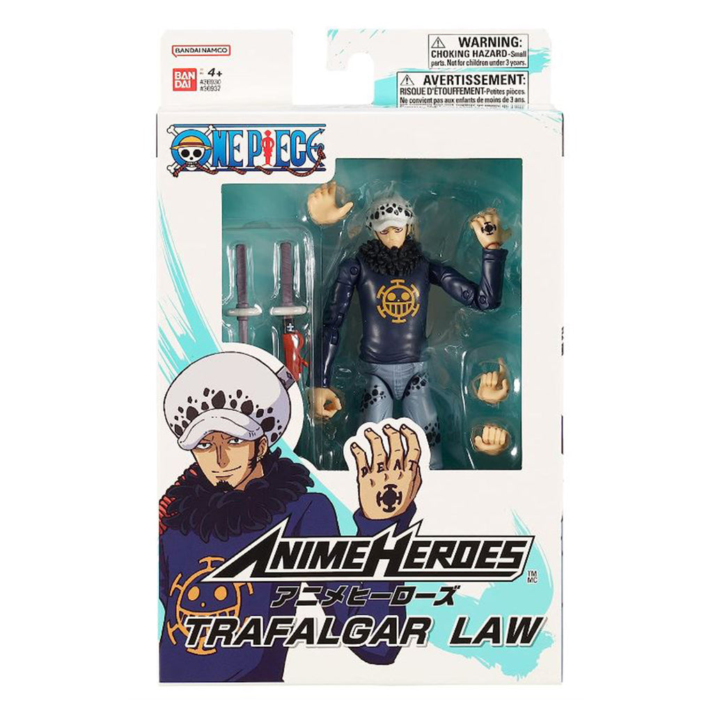 Anime Heroes One Piece Trafalgar Law Action Figure - Radar Toys