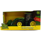 Tomy Big Farm John Deere 1/16 Scale Tractor With Loader - Radar Toys