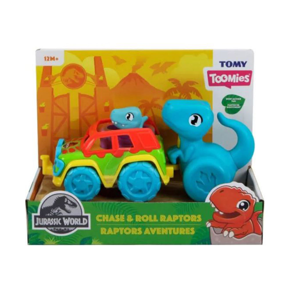 TOMY Chase And Roll Raptors Set
