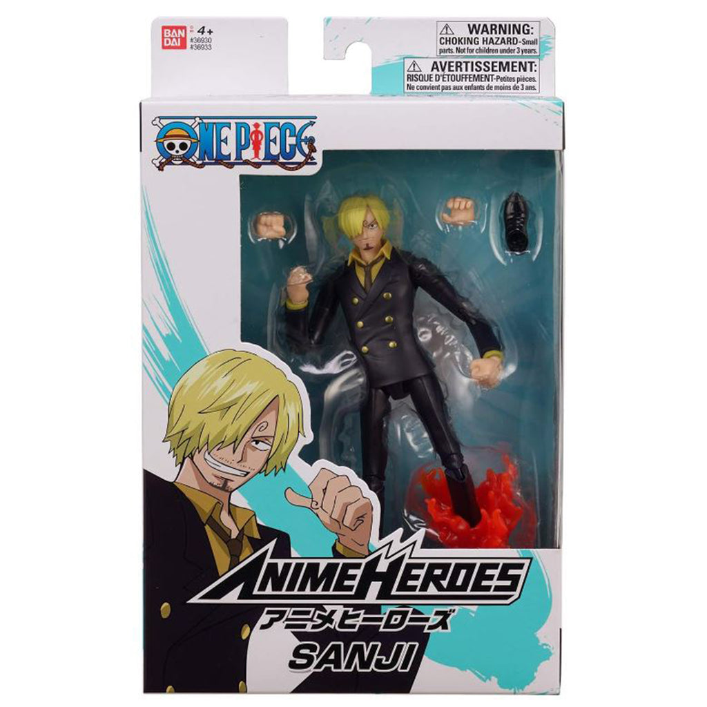 Anime Heroes One Piece Sanji Action Figure - Radar Toys
