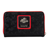 Loungefly Universal Studios Jurassic Park Logo Zip Around Wallet - Radar Toys