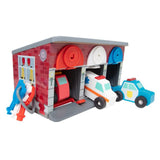 Melissa And Doug Keys And Cars Rescue Garage Wooden Play Set - Radar Toys