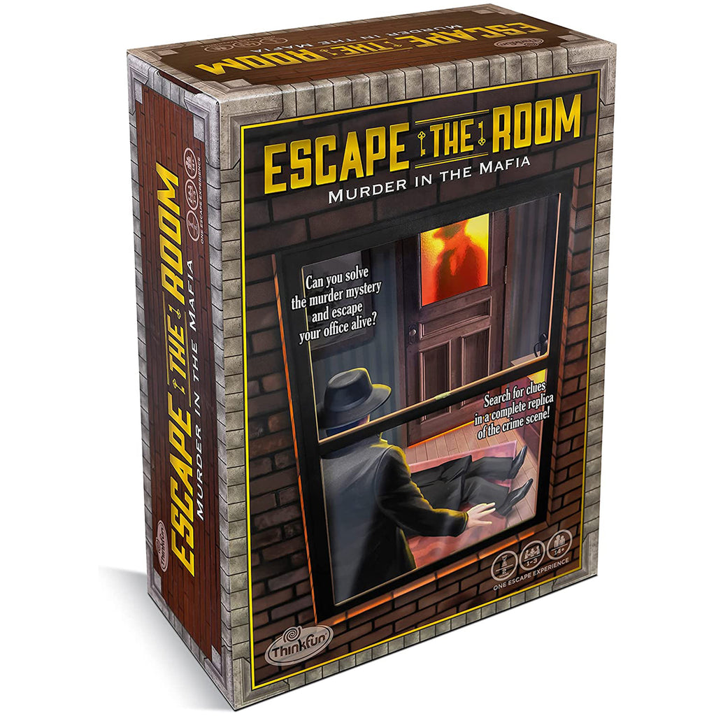 Thinkfun Escape The Room Murder In The Mafia Game