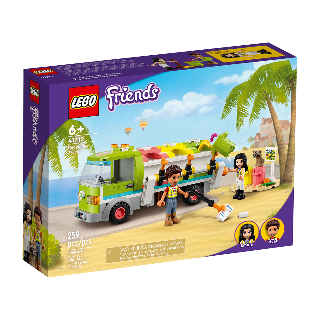 LEGO® Friends Recycling Truck Building Set 41712