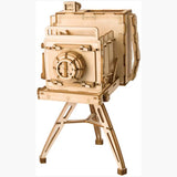 Robotime Classical Vintage Camera Wooden Puzzle Building Set - Radar Toys