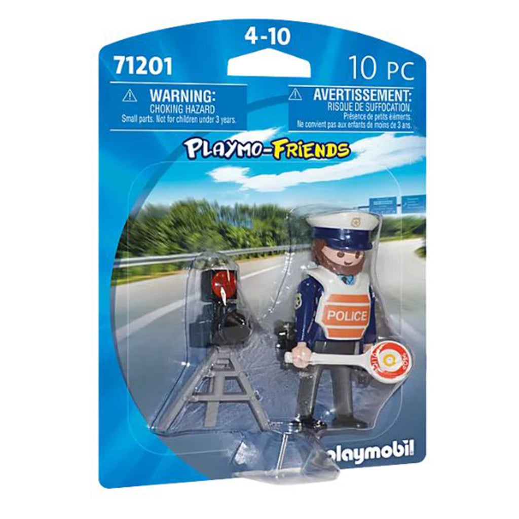 Playmobil Playmo Friends Traffic Policeman Building Set 71201 - Radar Toys