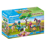 Playmobil Country Picnic Adventure With Horses Building Set 71239 - Radar Toys