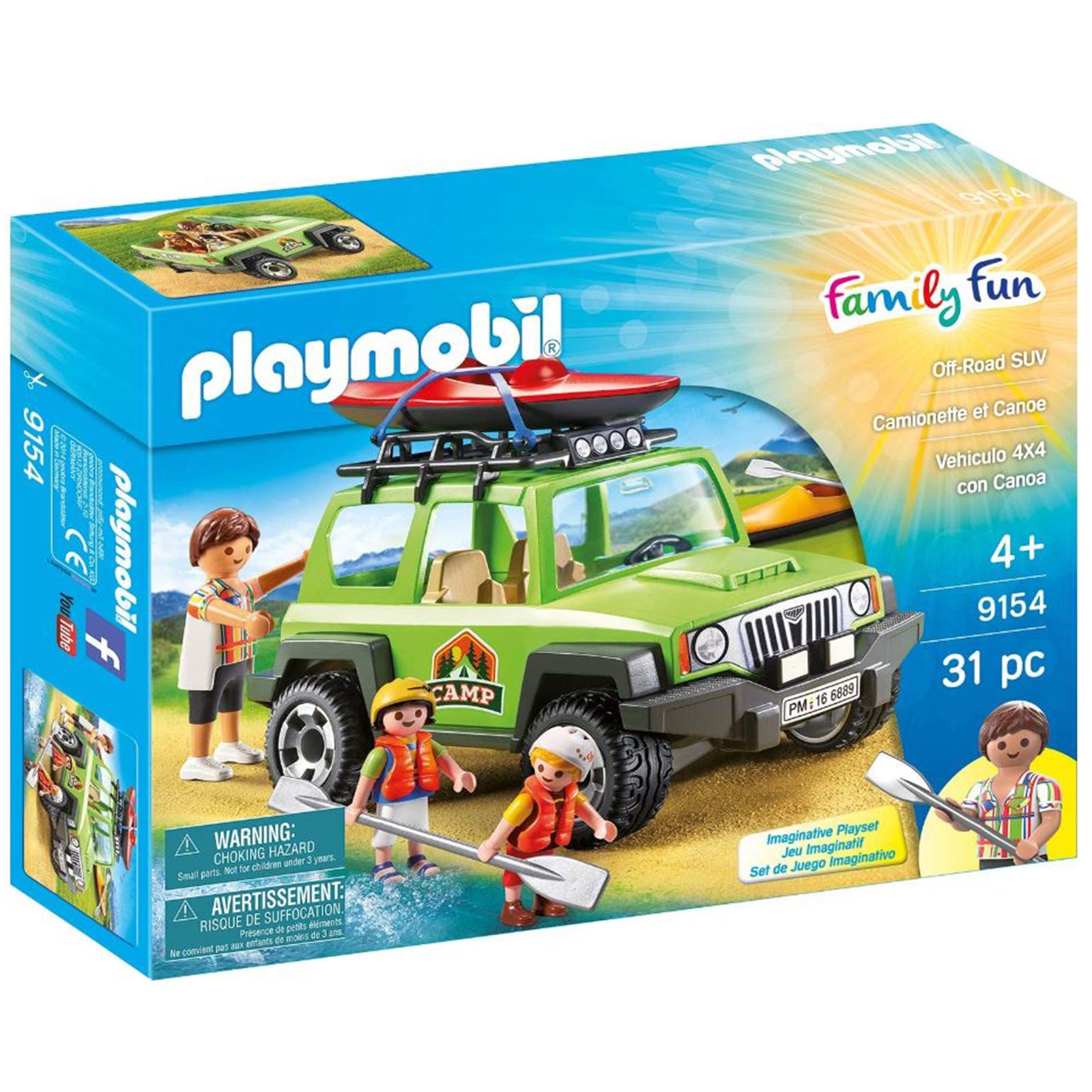 Playmobil Family Fun Off-Road Building Set 6889