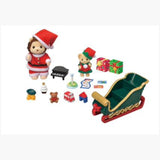 Epoch Calico Critters Mr Lion's Winter Sleigh Set - Radar Toys