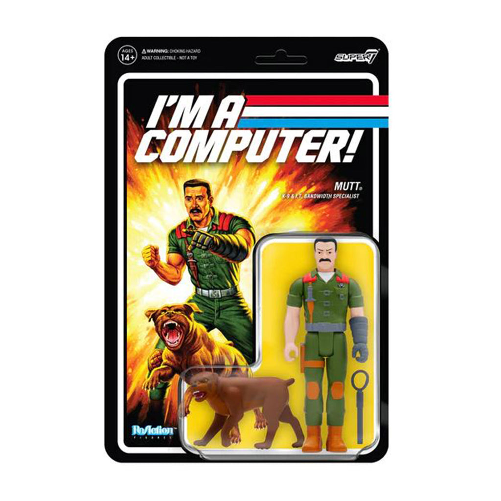 Super7 GI Joe Wave 3 Mutt With K-9 ReAction Figure