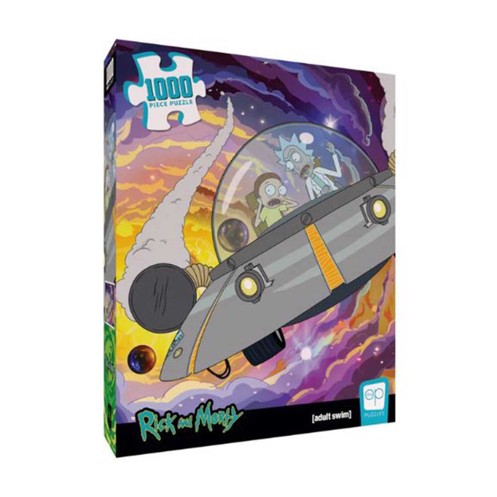 USAopoly Rick And Morty 1000 Piece Puzzle