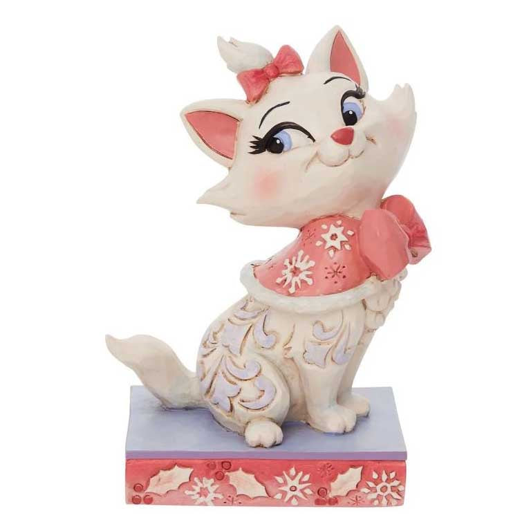 Enesco Disney Traditions Marie Purrfect Kitty Christmas Figurine - Radar Toys