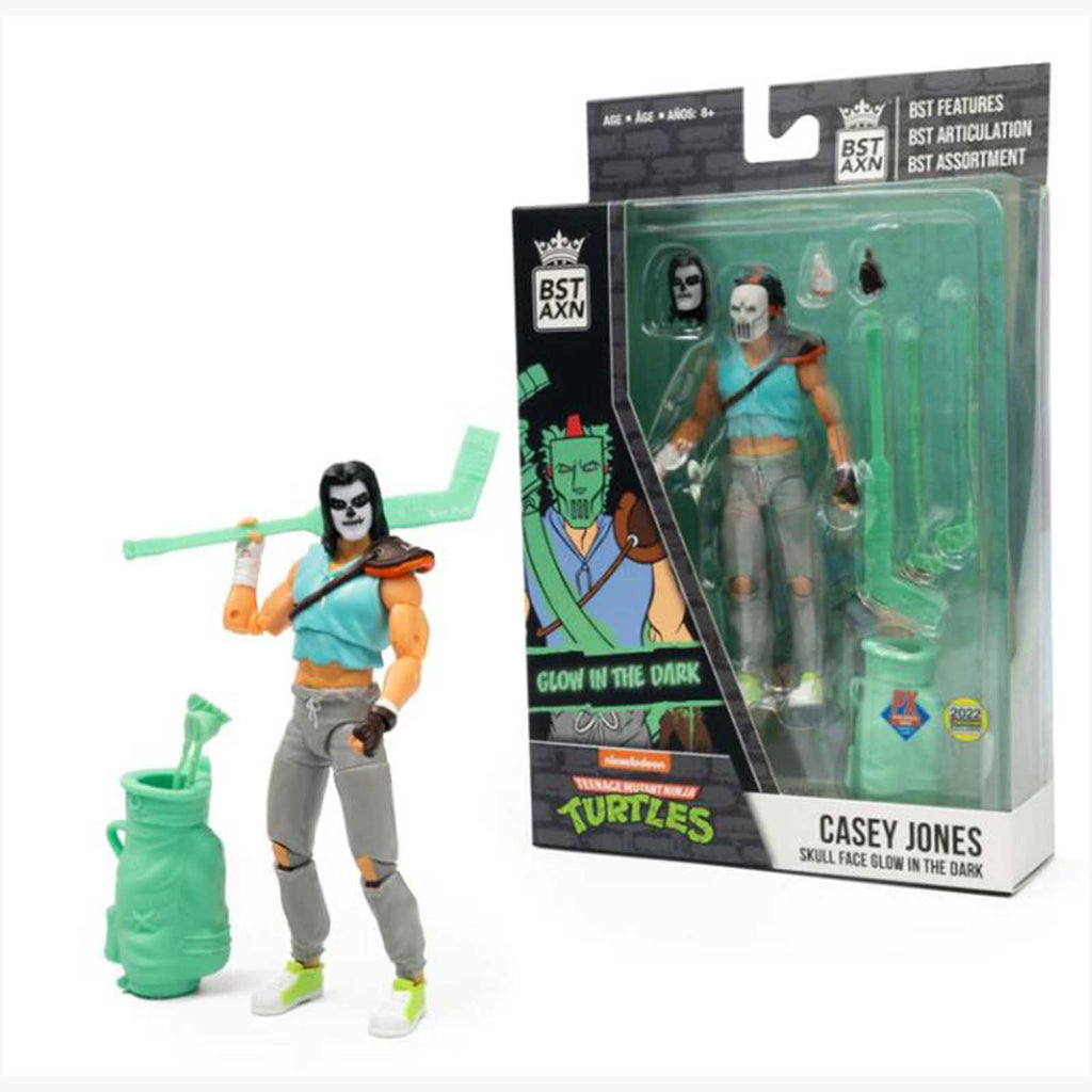 BST Teenage Ninja Turtles PX Casey Jones Glow Action Figure