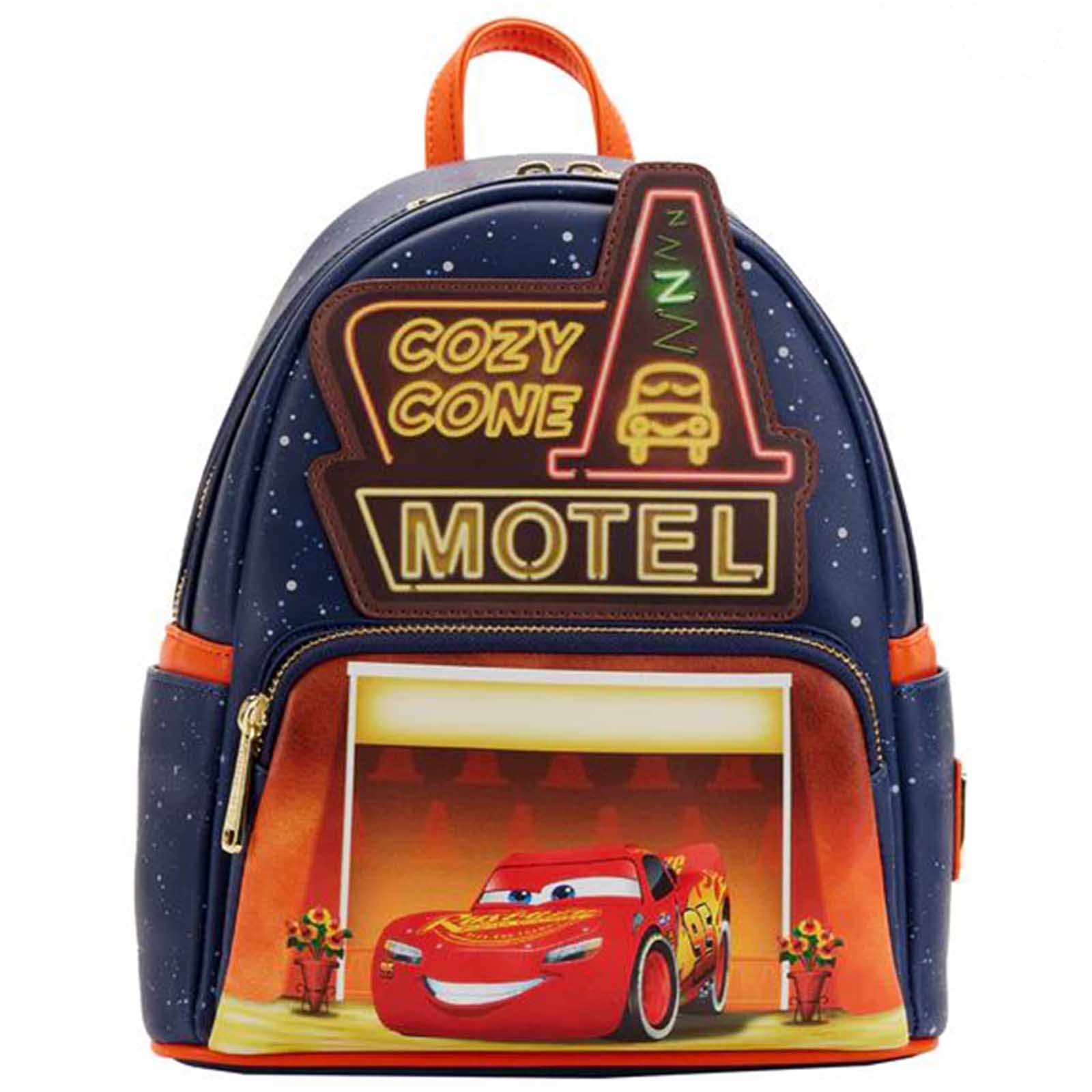 american tourister kids backpack cars Disney Mini for - Bundle with 14 Lightning McQueen Backpack with Water Bottle, Stickers, More | 3D Lightning McQueen Travel Bag Set for Girls, Boys a small tablet or e Small Rolling Backpack - -