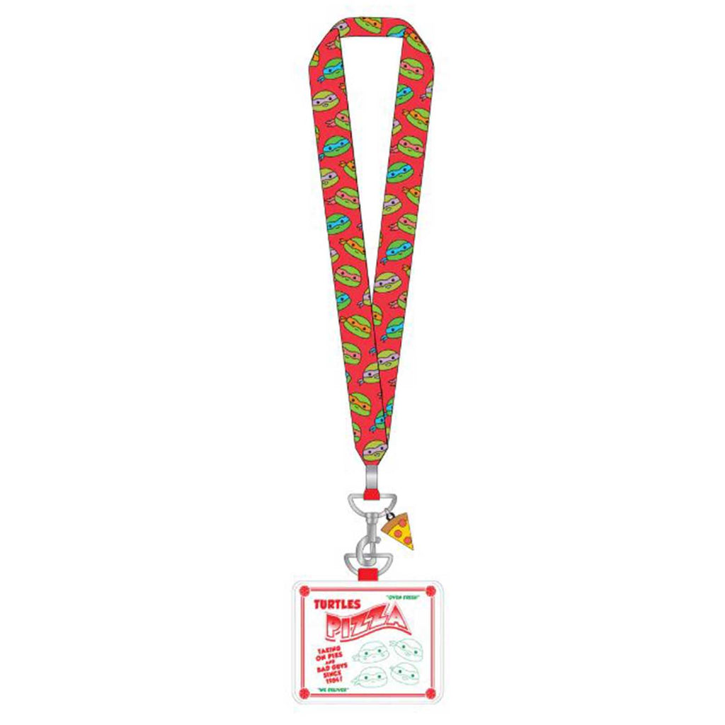 Loungefly Nickelodeon TMNT Pizza Box Lanyard With Cardholder - Radar Toys