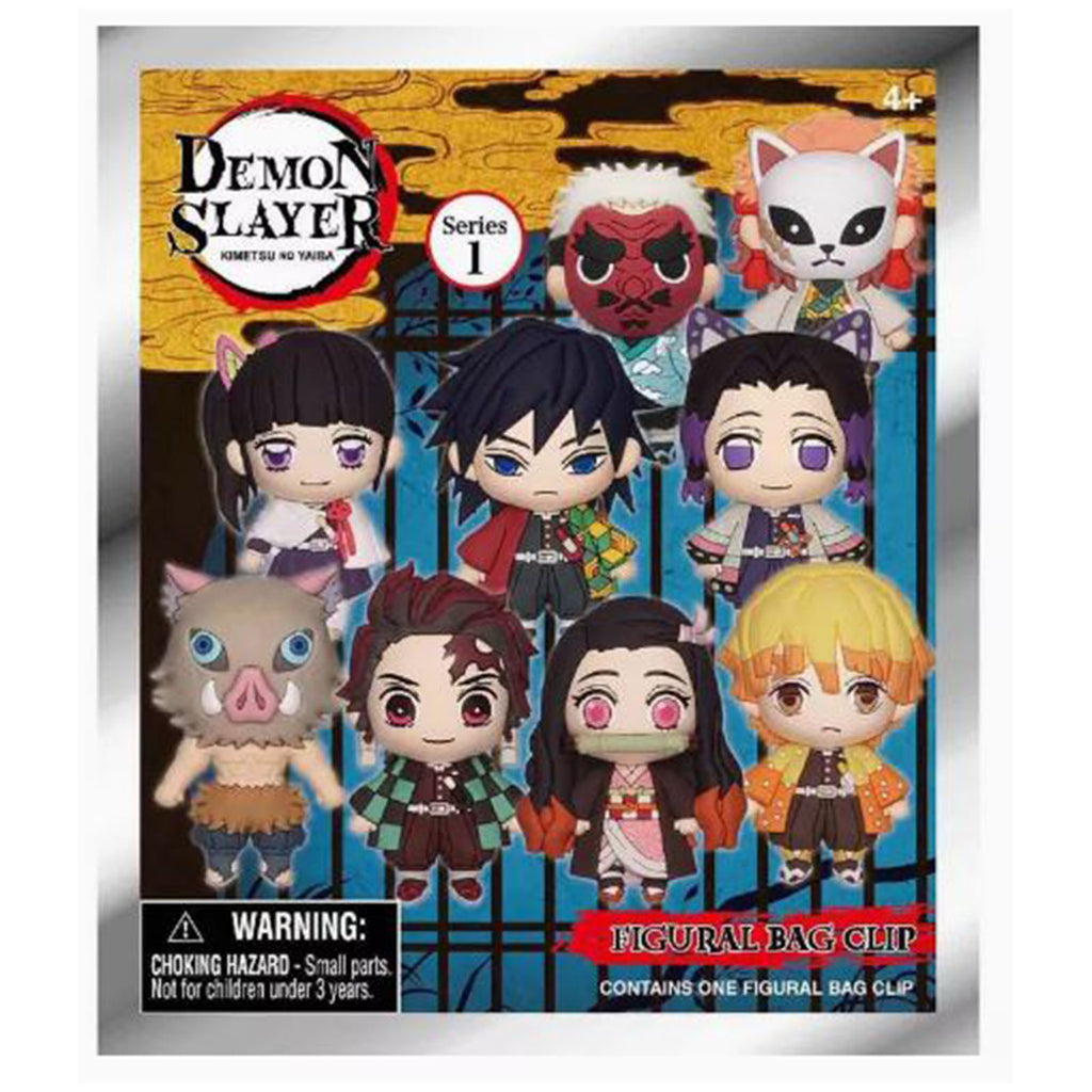 Demon Slayer Series 1 3D Foam Blind Bag Clip