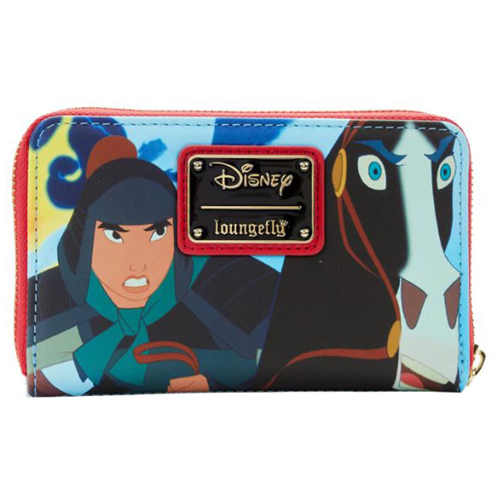 Loungefly Disney Mulan Princess Scene Zip Around Wallet - Radar Toys