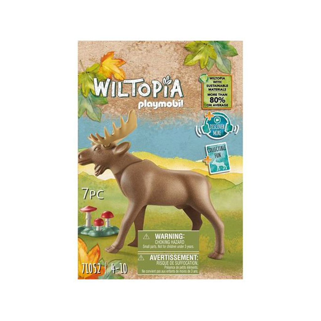 Playmobil Wiltopia Moose Animal Building Set 71052 - Radar Toys