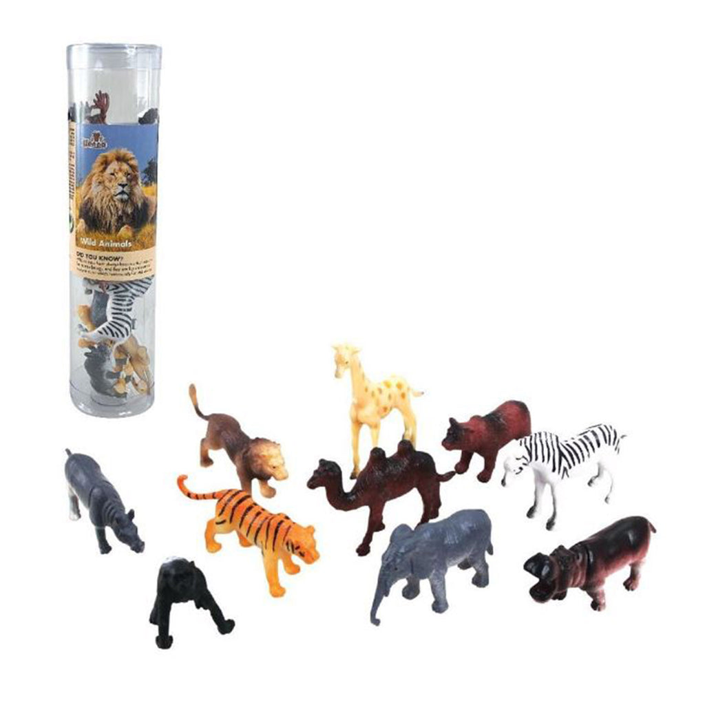 Wenno Wild Animals Tube 10 Piece Set 6901