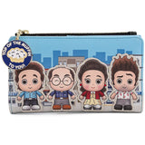 Loungefly Seinfeld Chibi City Flap Wallet - Radar Toys