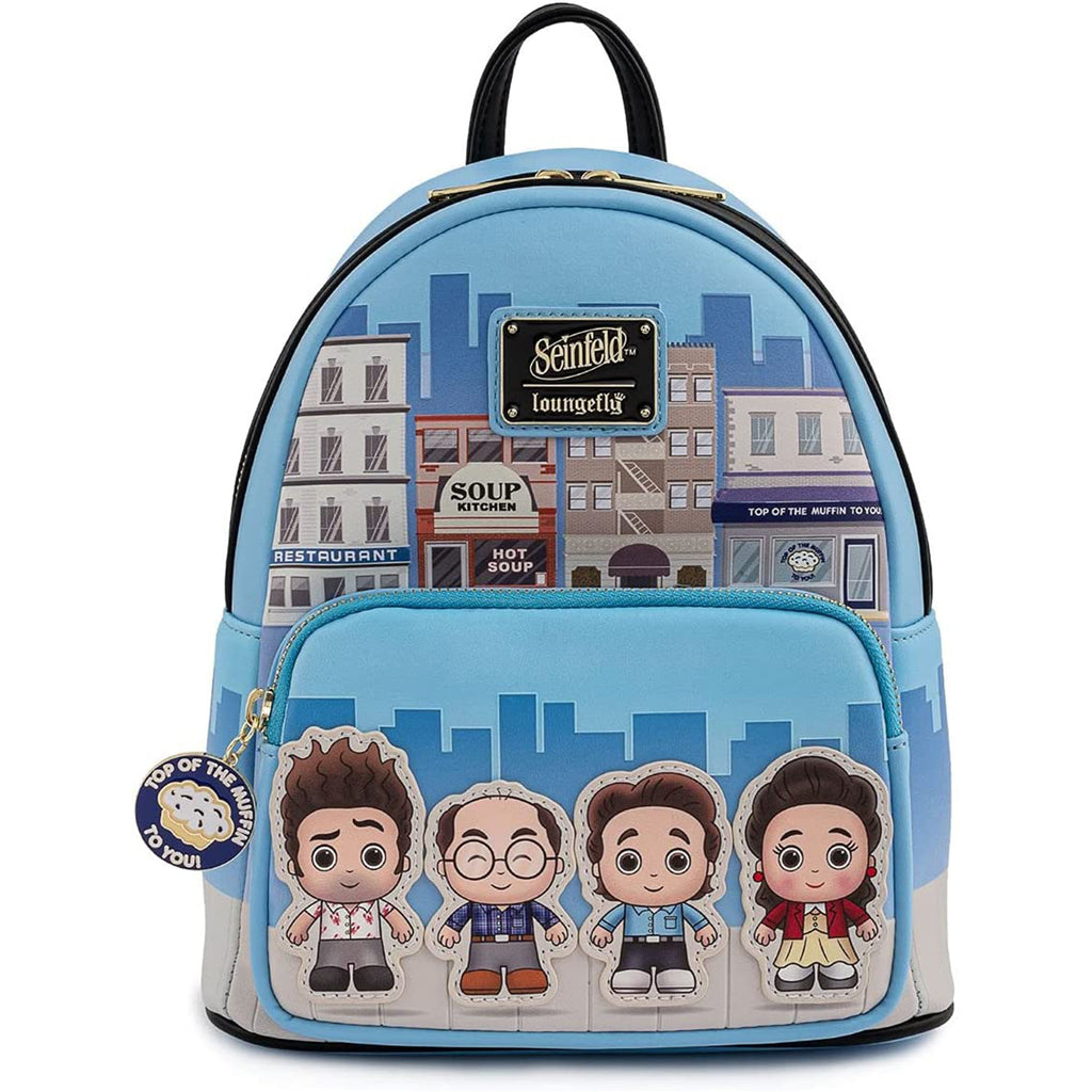 Loungefly Seinfeld Chibi City Mini Backpack