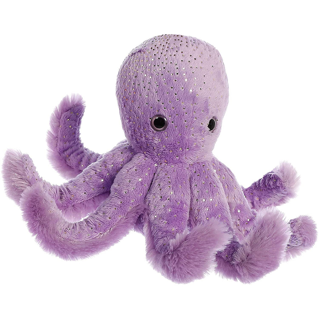 Aurora Sea Sparkles Octavia Octopus Purple Plush Figure
