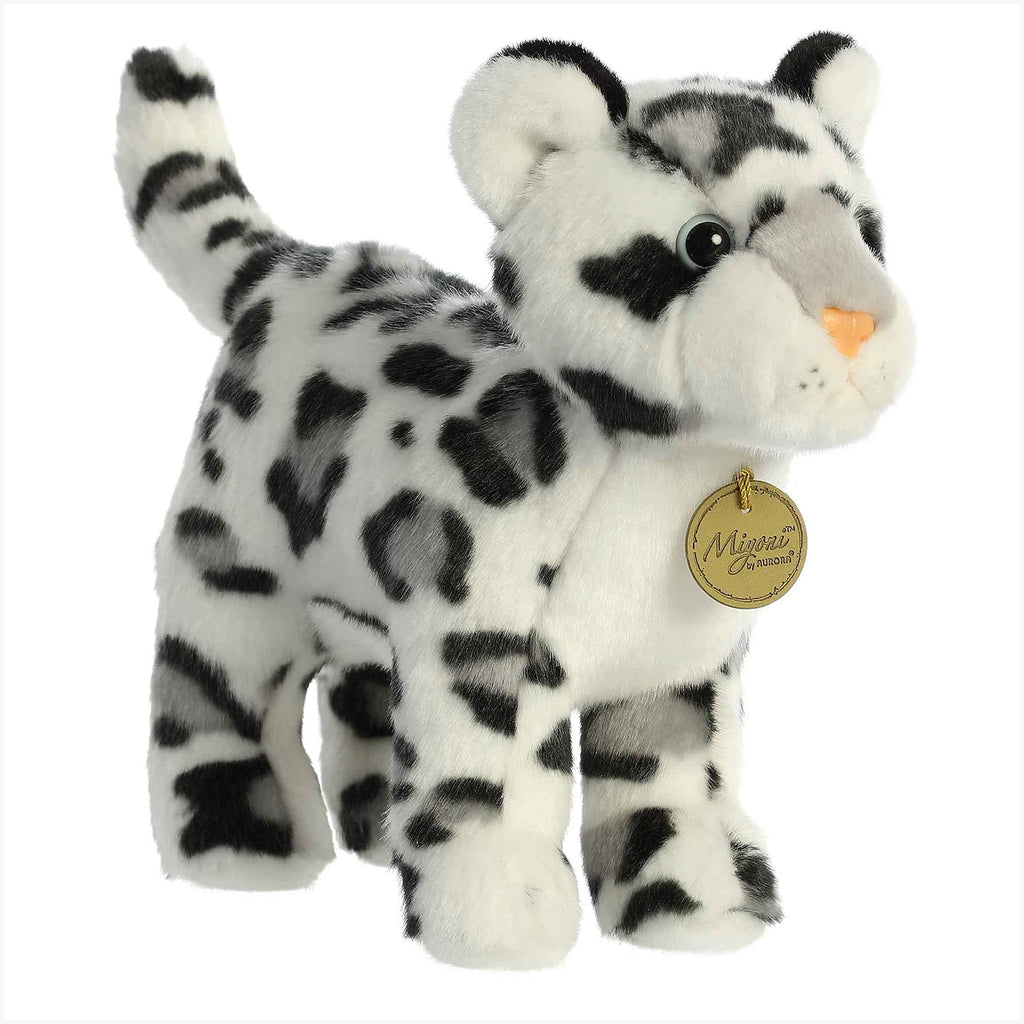 Aurora Snow Leopard 10 Inch Plush Figure
