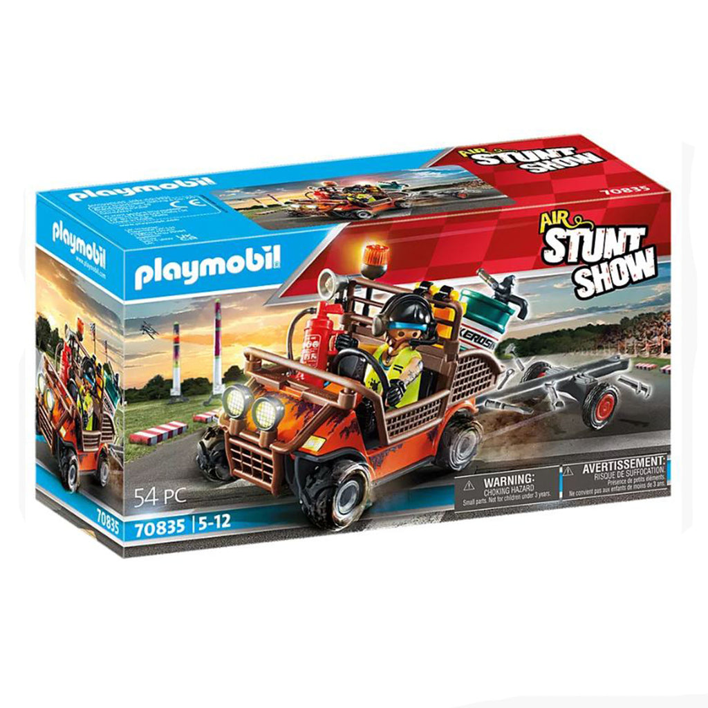 Playmobil Air Stunt Show Mobile Repair Service Building Set 70835