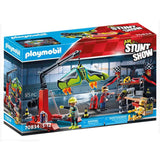 Playmobil Air Stunt Show Service Station Building Set 70834 - Radar Toys