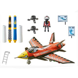 Playmobil Air Stunt Show Eagle Jet Building Set 70832 - Radar Toys