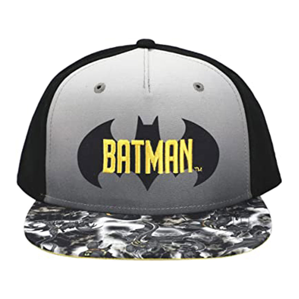 Bioworld DC Comics Batman Flat Bill Youth Snapback Hat - Radar Toys