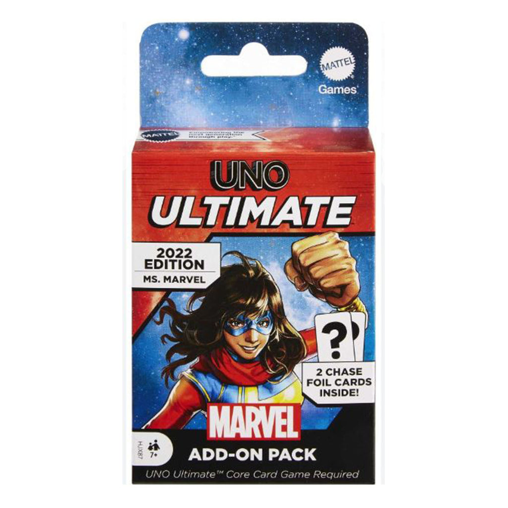 Uno Ultimate Marvel Ms Marvel Add On Pack