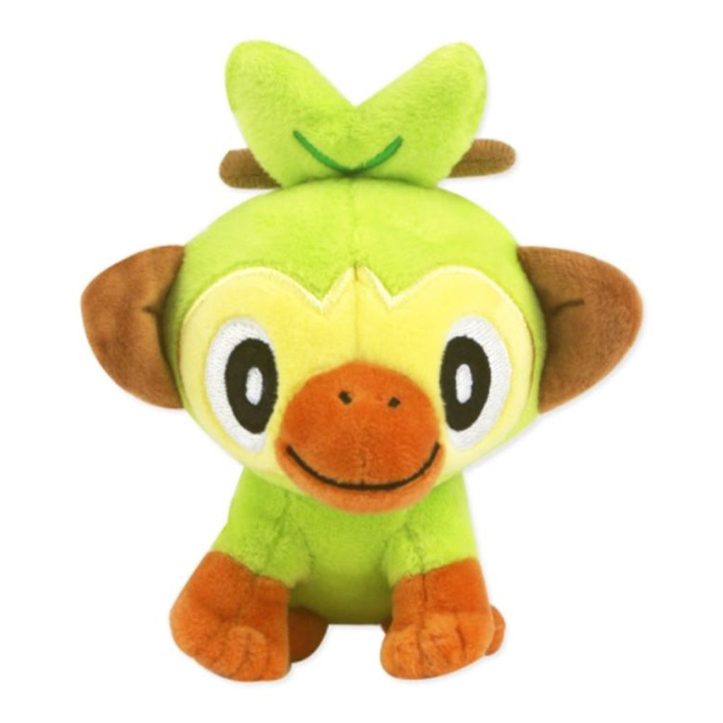 Beecrazee Pokemon Grookey 4.5 Inch Plush Clip