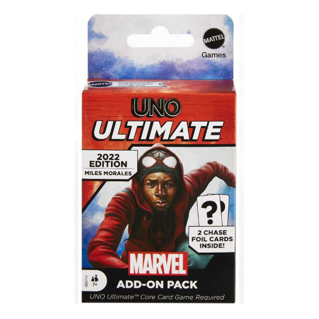 Uno Ultimate Marvel Miles Morales Add On Pack