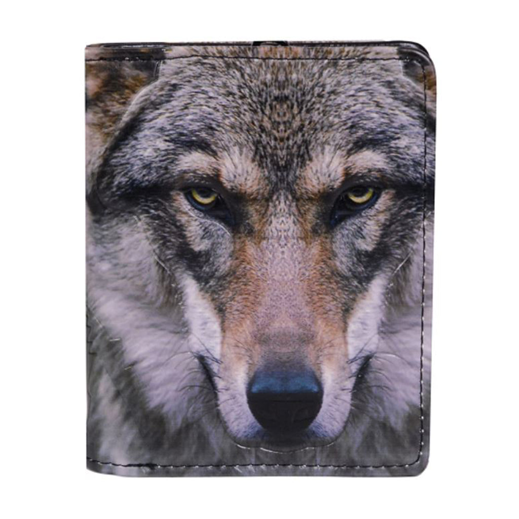 Shagwear Portrait Of A Wolf Small Zipper Wallet - Radar Toys