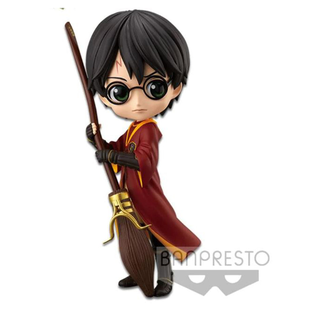 Banpresto Harry Potter Q Posket Harry Potter Quidditch Version A 6 Inch Figure