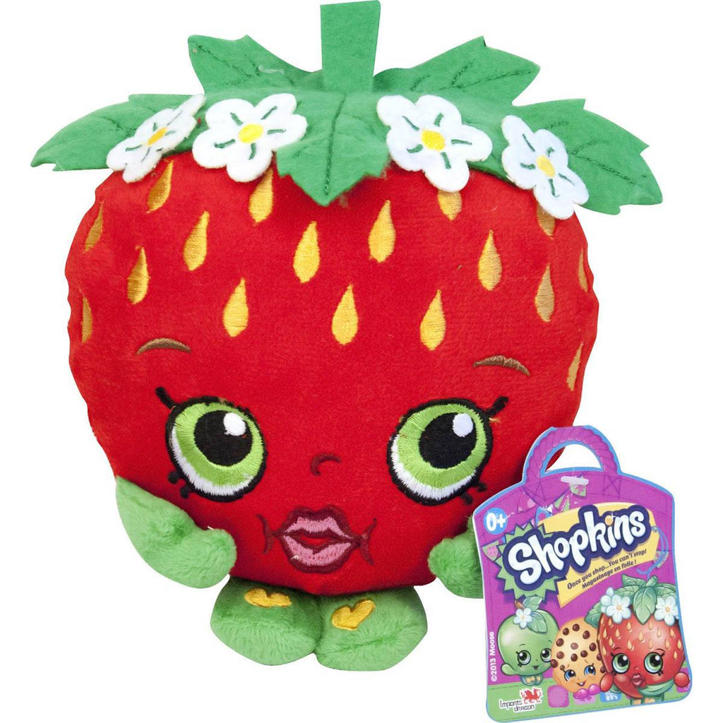 Shopkins Strawberry Plush Figure - Radar Toys