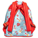 Loungefly Disney Minnie And Mickey Snowman All Over Print Mini Backpack With Headband - Radar Toys