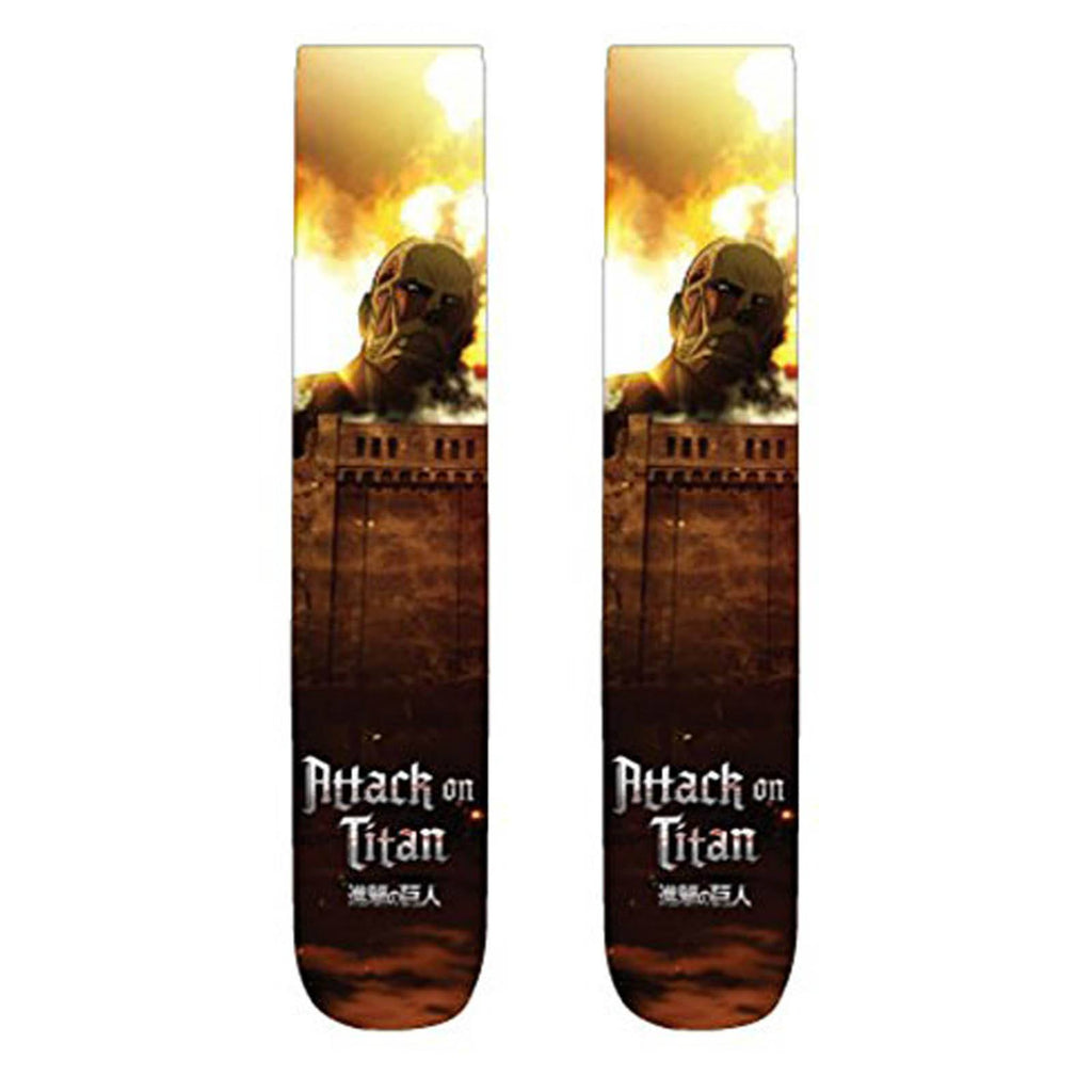 Attack On Titan Photoreal Titan 1 Pair Of Socks